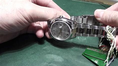 how to adjust my rolex datejust